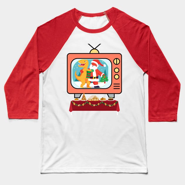 Unlikely friends on TV Baseball T-Shirt by Tee Trendz